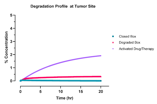 Degradation Profile at Tumor Site